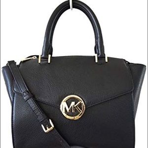 Michael Kors Black Satchel Handbag